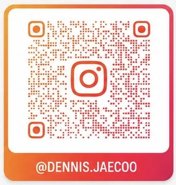 Dennis JAECOO Instagram QR code